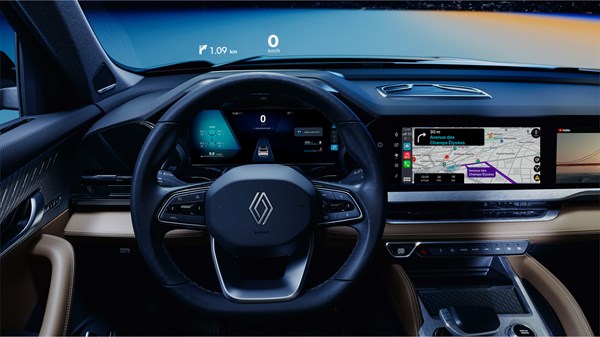 New Renault Koleos - head-up display