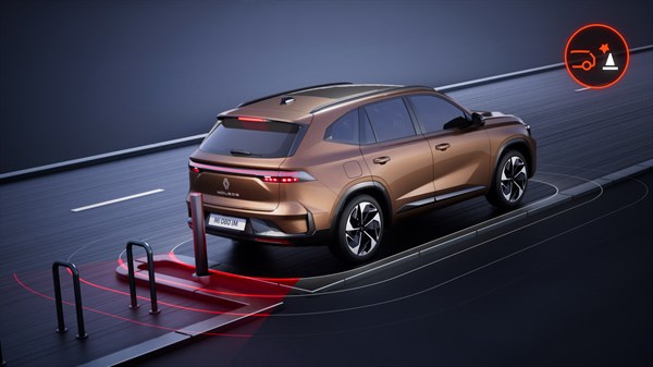 Renault Koleos - rear collision warning