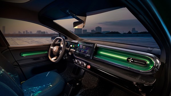 cleverly designed interior - Twingo Prototype